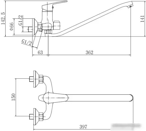Смеситель Fashun A2216 - фото товара
