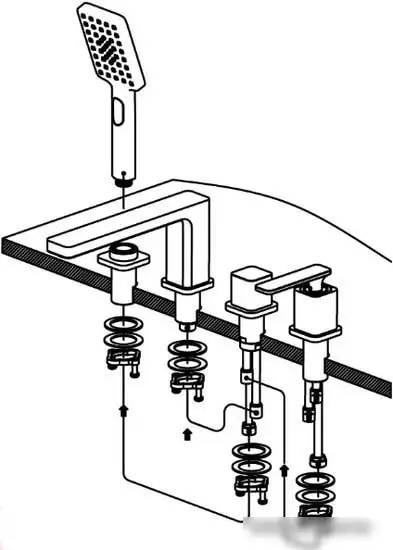 Смеситель Timo Torne 4330/03Y (черный) - фото товара