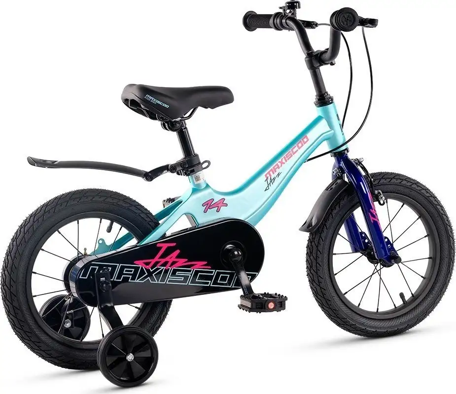 Детский велосипед Maxiscoo Jazz Стандарт Плюс 14 2025 MSC-J1444 (мятный) – фото товара