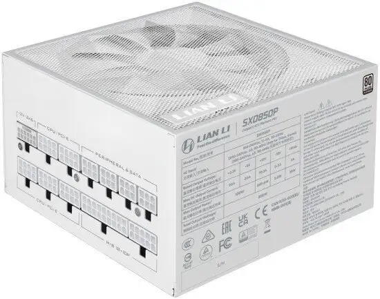 Блок питания Lian Li SX Platinum 850 G9P.SX0850P.W000.RU – фото товара