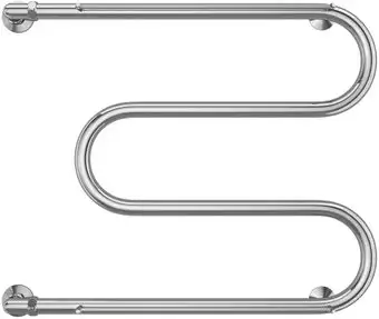 Полотенцесушитель TERMINUS 1" М-образный 600x700 (с полкой) - изображение в каталоге