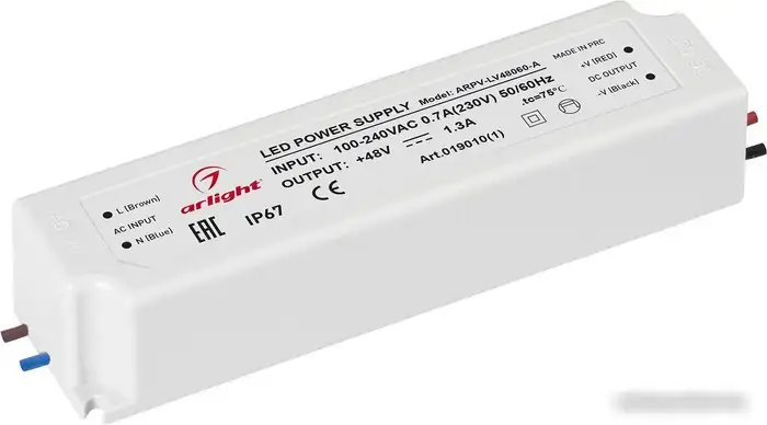Блок питания Arlight ARPV-LV48060-A 019010(1) – фото товара