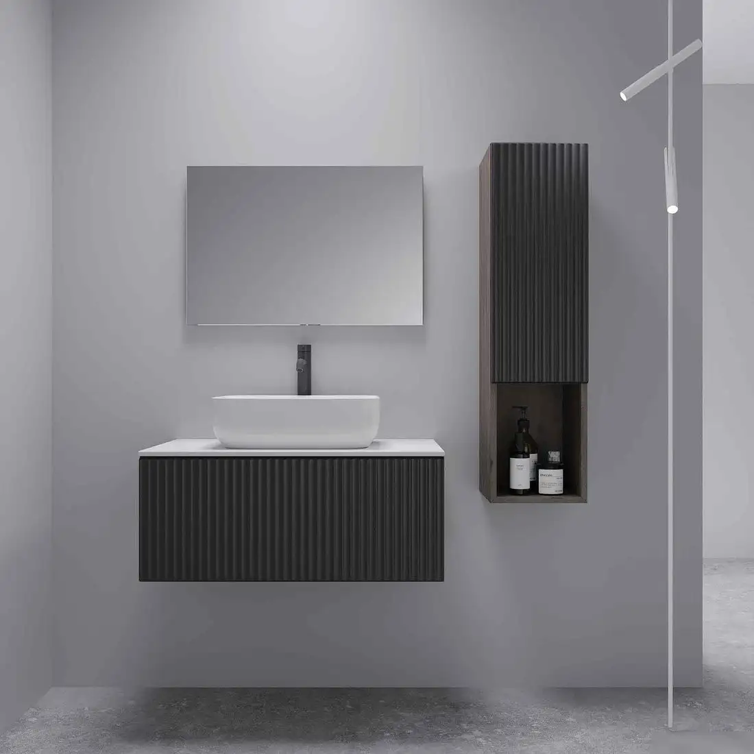 ЗОВ Тумба под умывальник Кито 60 K60TS0MFLPM (флавио лиони) – фото товара