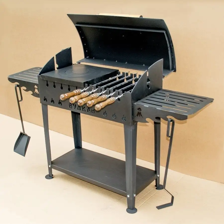Мангал для дачи Вулкан Гриль М XL 5 мм – фото товара
