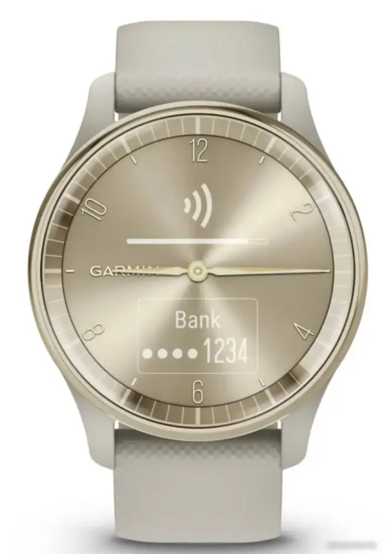 Гибридные умные часы Garmin Vivomove Trend (французский серый) – фото товара