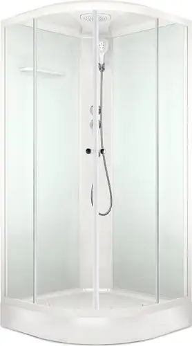 Душевая кабина Domani-Spa Delight Slim 88 80x80 DS01DS88LWM00 - изображение в каталоге