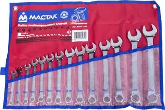 Набор ключей Мастак 0211-14P (14 предметов) – изображение в каталоге