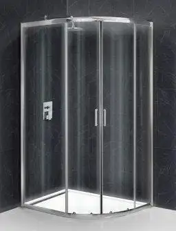 Душевой уголок BelBagno UNO-195-RH-2-120/80-C-Cr (прозрачное стекло)