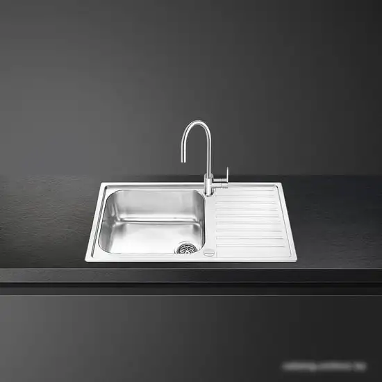 Кухонная мойка Smeg LGR861-2 - фото товара