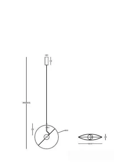 Подвесная люстра Maytoni Reflex MOD154PL-L6W3K – фото товара