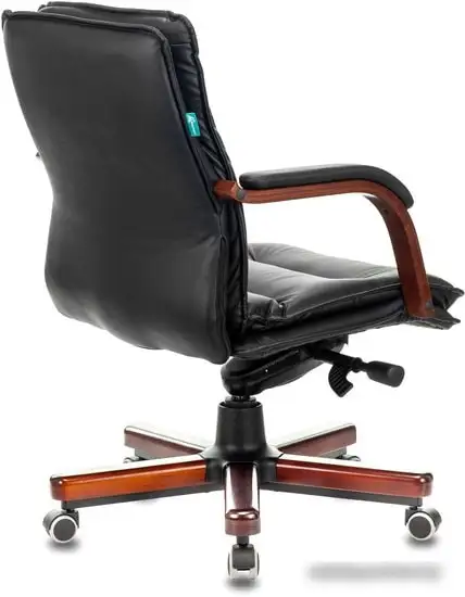 Кресло Бюрократ T-9927WALNUT-LOW (черный) – фото товара