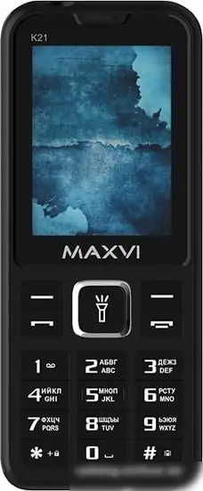 Мобильный телефон Maxvi K21 (черный) – фото товара