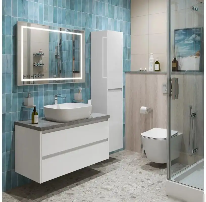 BelBagno Тумба с умывальником KRAFT100BO-KEPMGL-1302-SET – фото товара