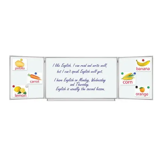 Магнитно-маркерная доска BRAUBERG 100х150/300 см 231708 (белый) – фото товара