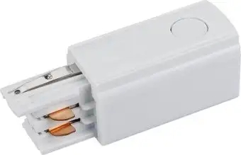 Коннектор питания шинопровода Arlight LGD-4TR-Con-Power-L-WH 024714 – изображение в каталоге