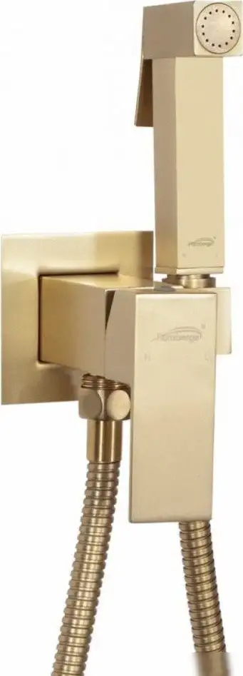 Гигиенический душ Hansberge H3077 (золото матовый) - фото товара