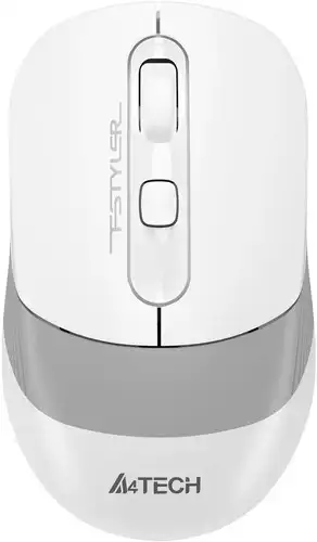 Мышь A4Tech Fstyler FG10CS Air (белый/серый)