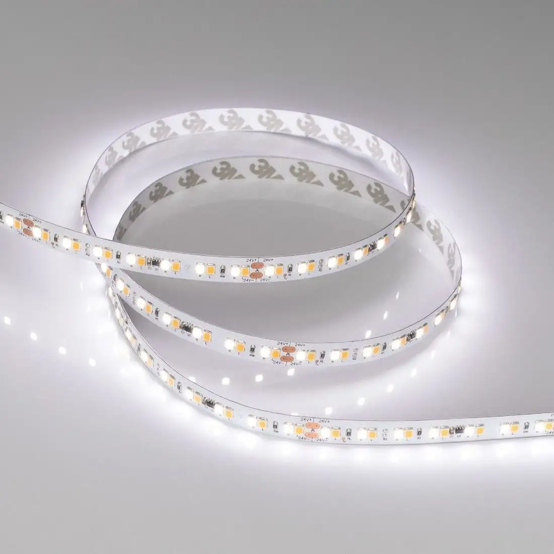 Светодиодная лента Arlight 21.3W/m 168LED/m 2835SMD от теплого до холодного 5M RT-A168-10mm 24V Day-MIX SWITCH 036215 – фото товара