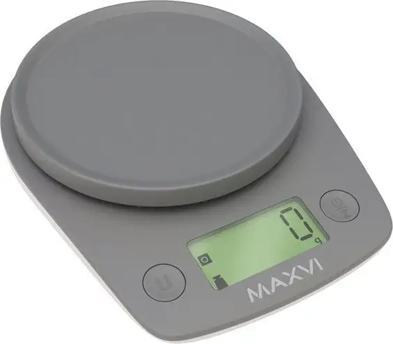 Кухонные весы Maxvi KS102P (серый) - фото товара