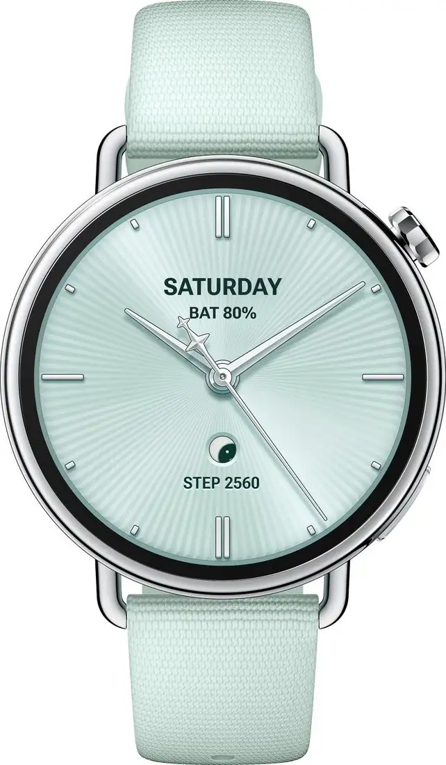 Умные часы Xiaomi Watch S4 41mm (мятный зеленый, международная версия) – фото товара