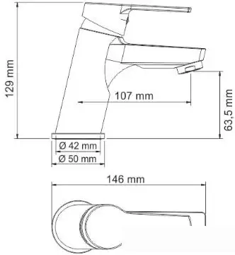 Смеситель Wasserkraft Rhin 4403 - фото товара