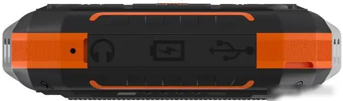 Кнопочный телефон Maxvi T101 (оранжевый) – фото товара