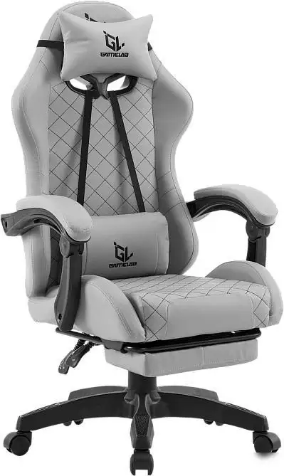 Игровое (геймерское) кресло GameLab Tetra Comfort GL-435 Grey (серый) – фото товара