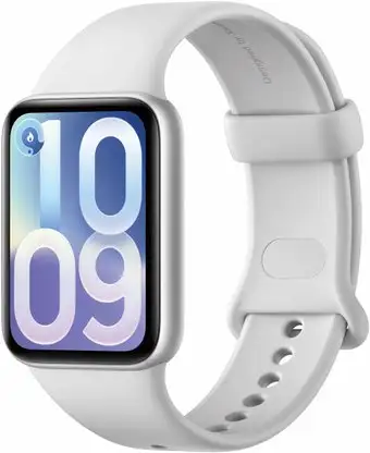 Фитнес-браслет Xiaomi Smart Band 10 Pro M2552B1 (серебристый, со светло-серым силиконовым ремешком, международная версия) – изображение в каталоге