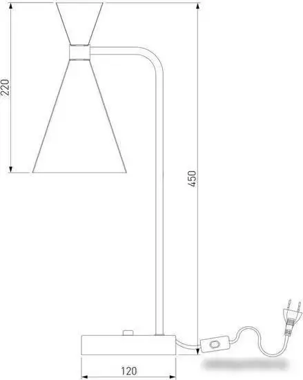 Настольная лампа Bogate's 01109/1 – фото товара