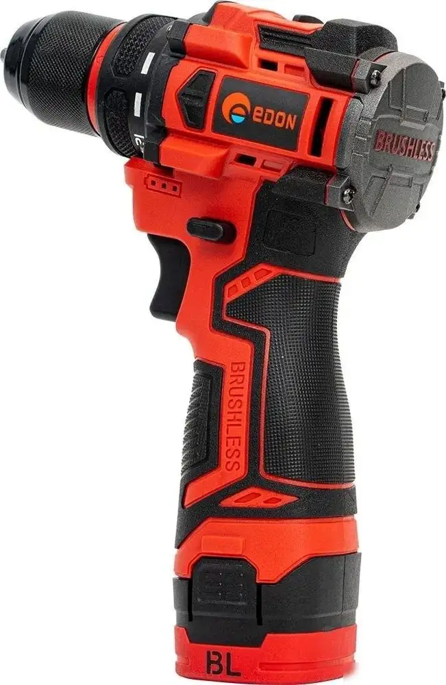 Дрель-шуруповерт Edon UAD-16BL (с 2-мя АКБ, кейс) – фото товара