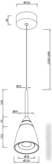 Подвесная люстра Moderli Leina V10870-PL – фото товара