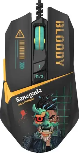 Игровая мышь A4Tech Bloody W63 Max Renegade (черный) – изображение в каталоге