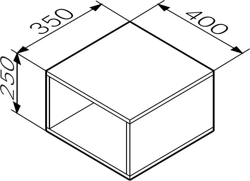 AM.PM Полка Func M8FOH0401WG – фото товара