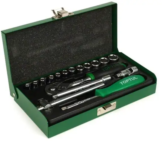 Набор торцевых головок Toptul GCAD1702 17 предметов – фото товара