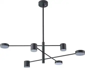 Подвесная люстра Arte Lamp Stanley A2476PL-40BK – изображение в каталоге