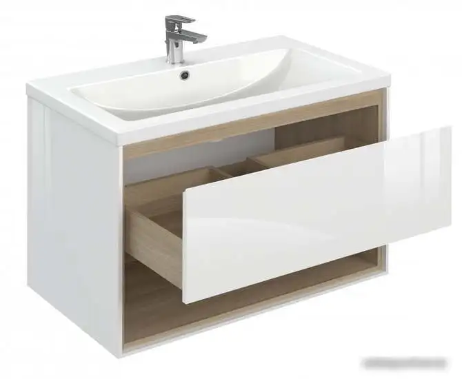 Cersanit Тумба под умывальник Louna 80 SP-SZ-LOU-CO80/Wh – фото товара