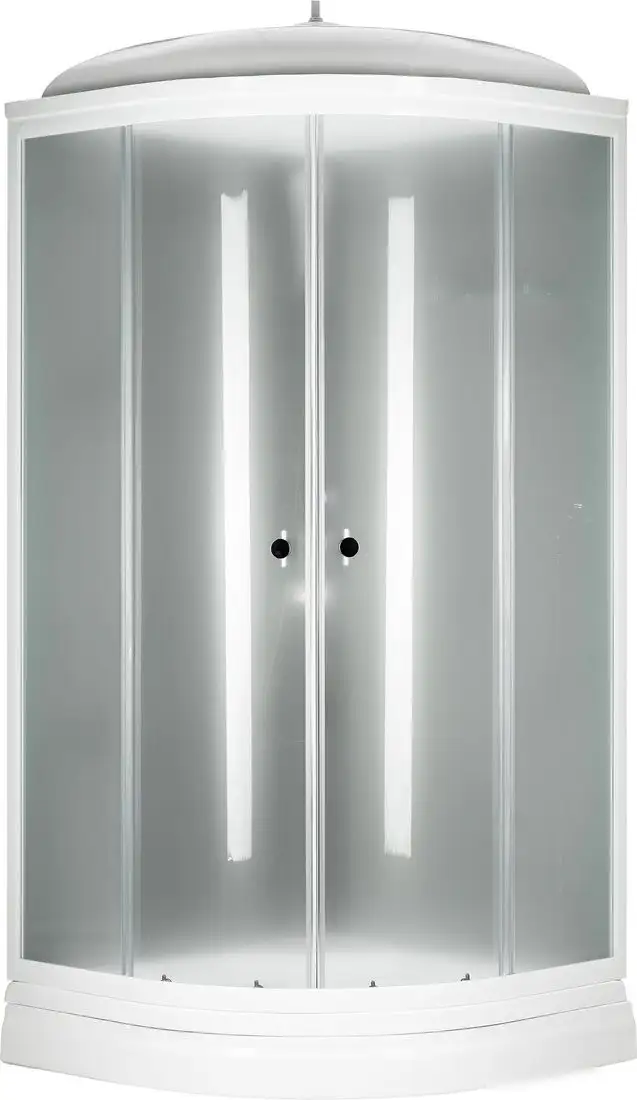 Душевая кабина Saniteco SNT-86 90х90 (серый/матовое стекло) - фото товара