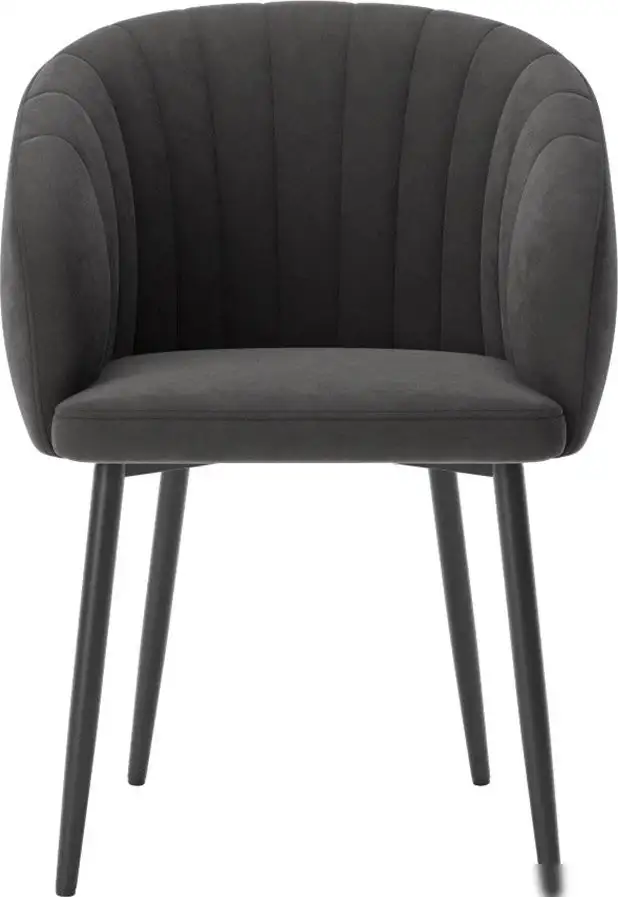 Стул с подлокотниками Табурет Верона (бренди 26/каркас черный)