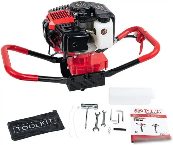 Мотоледобур P.I.T P51210 (без шнека) – фото товара