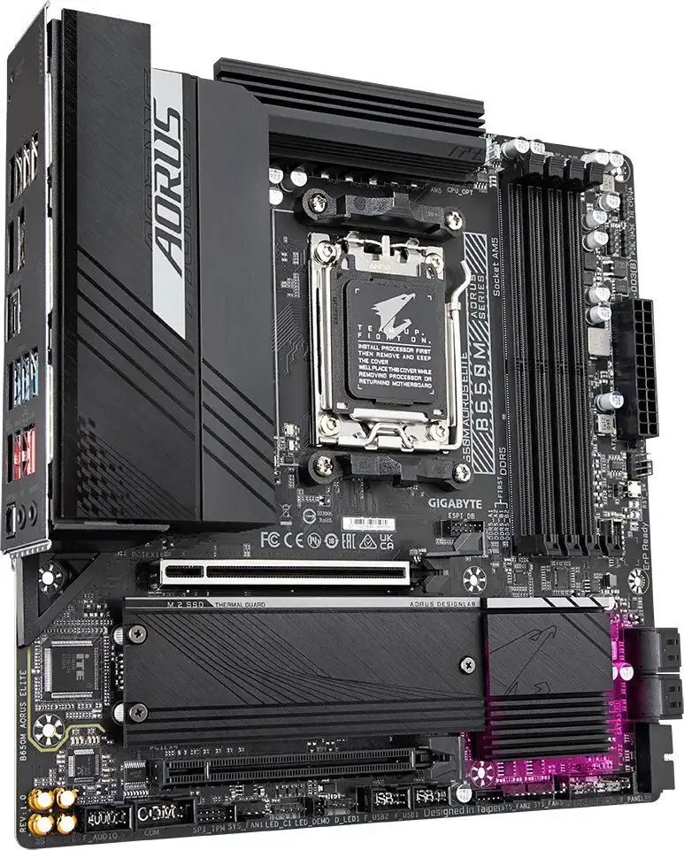Материнская плата Gigabyte B650M Aorus Elite (rev. 1.2) – фото товара