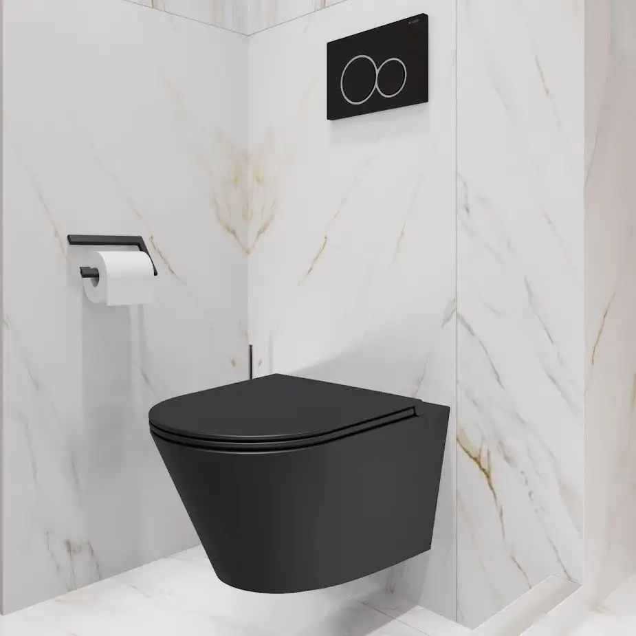 Унитаз подвесной Lauter Longer 2110822 (черный) - фото товара