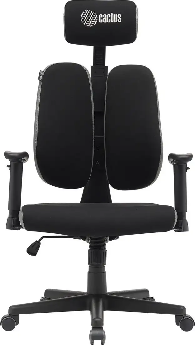 Офисное кресло CACTUS CS-CHR-MC03-BKGY (черный/серый) – фото товара
