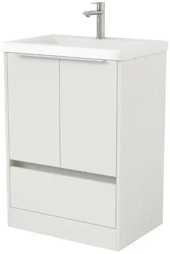 Дабер Тумба под умывальник 017 Тобага/Эридан/Артвин 60 Т17.6Т.0.5Б (белый древесный/ручка белая) – изображение в каталоге