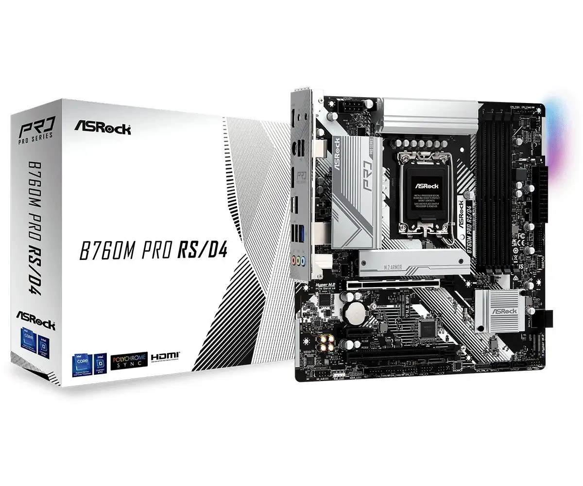 Материнская плата ASRock B760M Pro RS/D4 – фото товара
