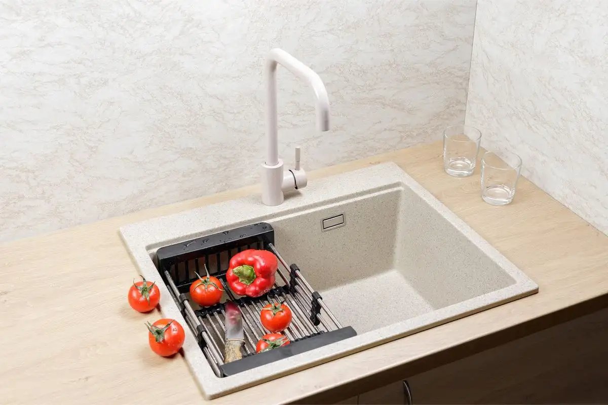 Кухонная мойка Marblan Comfort 60 (гранит, с сифоном) - фото товара