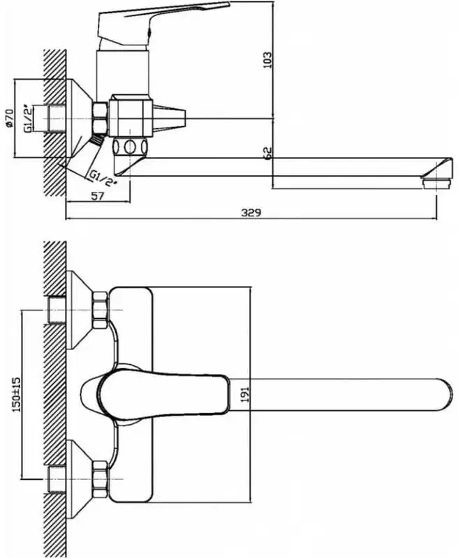 Смеситель Gota Rocio Leone 054710-GOTA - фото товара