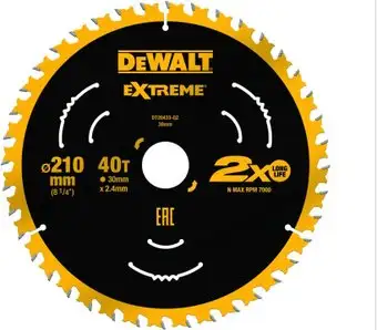 Пильный диск DeWalt DT20433-QZ – изображение в каталоге
