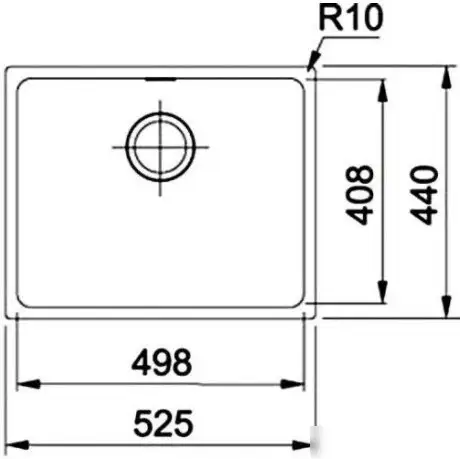 Кухонная мойка Franke Sirius SID 110-50 144.0757.987 (сахара) - фото товара