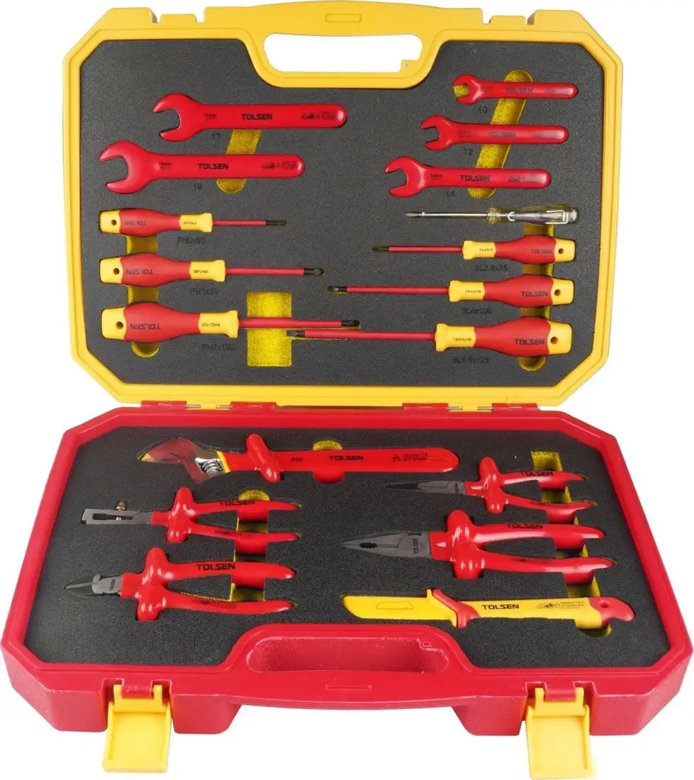 Универсальный набор инструментов Tolsen TTV83718 (18 предметов) – фото товара