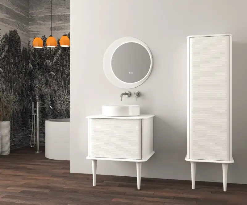 Cezares Шкаф-полупенал Idra 55816 (Bianco Opaco) – фото товара